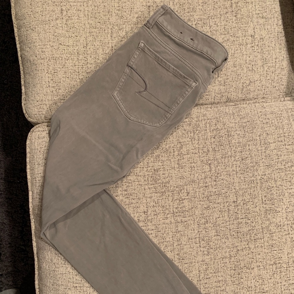 Grey jeans